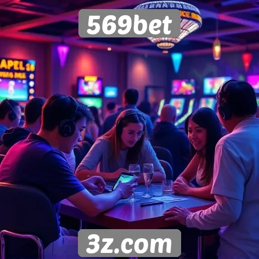 Interação social em jogos no 569bet é destaque